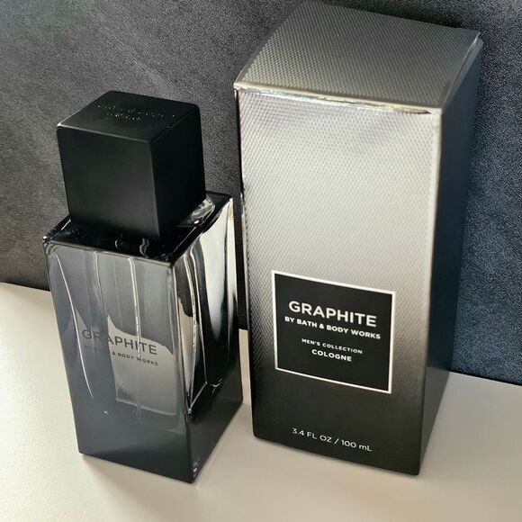 BATH & BODY WORKS MEN'S COLLECTION GRAPHITE COLOGNE 3.4 Oz NEW - Picture 1 of 7